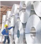  ?? FOTO: WUPPERMANN ?? Die Leverkusen­er Firma ist in der Stahlindus­trie tätig.
