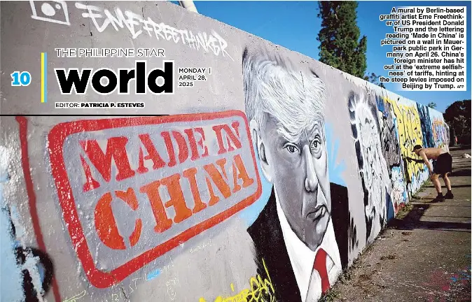 Trumpʼs first 100 days: America First president overturnin­g world ...