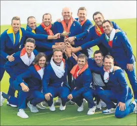  ?? FOTO: GETTY ?? Equipo europeo de la Ryder Sergio García y Jon Rahm formaron parte del mismo