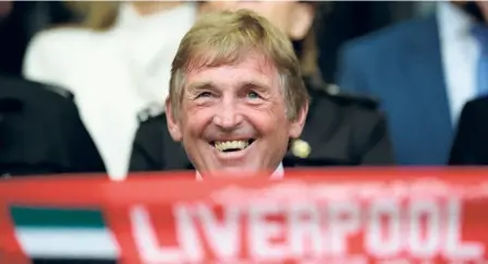  ?? AFP ?? True legend: “He’s a really good example of how successful you can be and how humble you can stay. A wonderful role model,” Klopp says about former Liverpool star Kenny Dalglish, who won the English First Division title six times with the club as a player and thrice in his first stint as a manager.