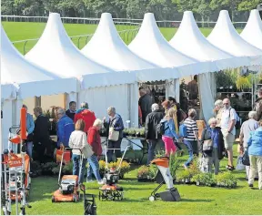  ?? ?? Good to be back Ayr & District Flower Show takes place in August