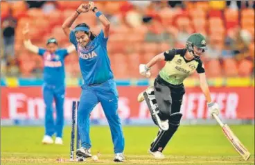  ?? AFP ?? While Shafali Verma and Poonam Yadav have drawn all the attention, India’s drasticall­y improved fielding has gone under the radar.