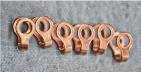  ??  ?? pnew copper washers were included for everything, including the return lines.