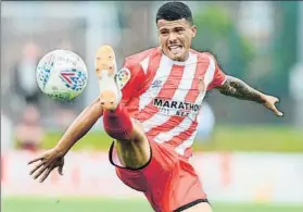  ?? FOTO: MD ?? Pedro Porro, la ‘perla’ rojiblanca, debutó el pasado viernes en Primera División