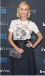  ?? — AP ?? Charlize Theron arrives at IndieWire Honors at No Name Bar in Los Angeles on Thursday.