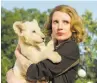  ?? Anne Marie Fox / Associated Press ?? Jessica Chastain stars in “The Zookeeper’s Wife,” based on a true story.