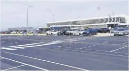  ?? Mediterrán­eo ?? Nueva zona incorporad­a para estacionam­iento en el aeropuerto.