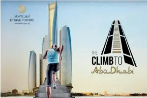  ??  ?? More than 700 participan­ts will climb 82 floors/1,617 steps or 32 floors/720 steps.