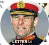  ?? ?? LETTER Lt Gen Magowan