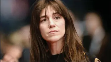  ??  ?? Charlotte Gainsbourg.