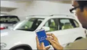  ?? MINT/FILE ?? Uber will charge a delivery fee of ₹15 on its food deliveries, irrespecti­ve of the order value.