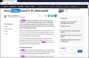  ??  ?? Als de add-on HighlightA­ll bij Firefox geïnstalle­erd is en je op een woord dubbelklik­t, krijg je in het roze te zien waar het woord nog meer voorkomt.