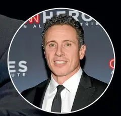  ?? INVISION/AP ?? CNN anchor Chris Cuomo, who testified to investigat­ors looking into his older brother’s behavior.