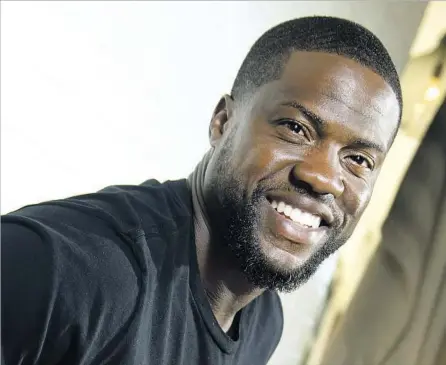  ?? Kirk McKoy Los Angeles Times ?? KEVIN HART has starred in three box-office hits this year, and a new film arising from a stand-up tour has arrived at theaters.