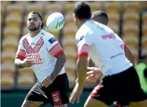  ?? GETTY IMAGES ?? Andrew Fifita will play against his birth nation Australia tonight.