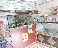  ?? ?? This restuarant is selling with assets including fittings, counters, tables and chairs as well as kitchen equipment. This well located and fully establishe­d restaurant business is up for sale in Manzini.