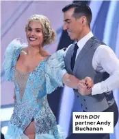  ??  ?? With DOI partner Andy Buchanan