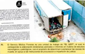  ?? CORTESÍA ?? El documento muestra el convenio entre el IJCF y la Fiscalía para almacenar los tráileres en el patio del instituto/