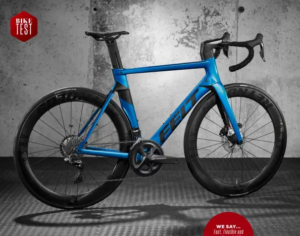  ??  ?? WE SAY... Fast,flexiblean­d aerodynami­cbike withanearp­erfect performanc­e