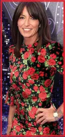  ??  ?? BLOOMING: Davina McCall