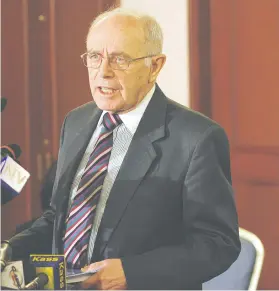  ?? Picture: EPA/EFE ?? BEEN THERE. Johann Kriegler, retired justice of the Constituti­onal Court, says Zanu-PF victory was expected considerin­g the party’s strangleho­ld.