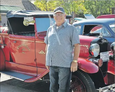  ?? ASHLEY THOMPSON ?? Derek Wood of Centrevill­e proudly displays the 1930 Model A Ford fire truck he restored.
– age
69, South Berwick, Kings Co., passed away on September 16, 2016, in Valley Regional Hospital, Kentville. A private interment will take place in Berwick...