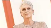  ?? ARTURO HOLMES/GETTY ?? Jamie Lee Curtis wore silver-colored jewelry March 12 at the Academy Awards in Los Angeles.