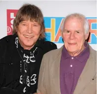  ?? AP Photo/Peter Kramer, File ?? ■ Creators of “Hair” James Rado, left, and Galt MacDermot attend the opening night of the Broadway musical March 31, 2009, in New York. Rado died Tuesday night in New York of cardio respirator­y arrest, according to friend and publicist Merle Frimark. He was 90.