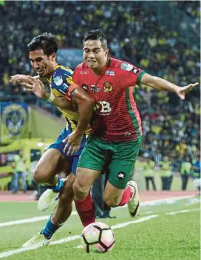  ??  ?? FA Cup winners Kedah failed to get a licence from the Asian Football Confederat­ion.