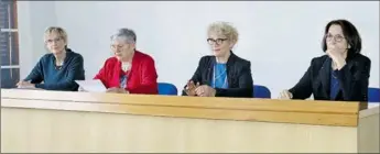  ?? - Crédits : Mila ?? Marie Luce Déau, secrétaire, Ginette Pondarasse, Présidente, Françoise D’ordorico, Vice Présidente, Marie Claude Alamigeon, Trésorière adjointe