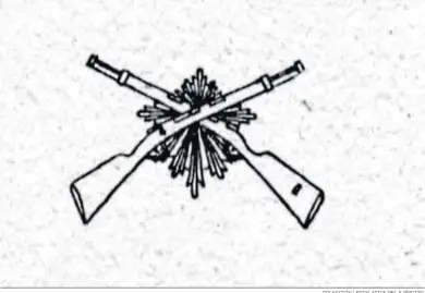  ?? COLECCIÓN LEGISLATIV­A DEL EJÉRCITO, ?? Emblema de Carabinero­s durante la Segunda República aprobado el 21 de mayo de 1931.