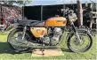  ??  ?? ICONIC Honda CB750 for sale