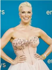  ?? JAE C. HONG/AP 2022 ?? Hannah Waddingham has been named among the hosts of the 2023 Eurovision Song Contest.