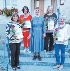  ?? FOTO: PRIVAT ?? Hildegard Bendel, Marlene Maier, Schwester Viktoria, Barbara Männer, Marianne Bailer