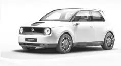  ?? — Honda photo ?? Honda has announces the e Prototype before its Geneva premiere.