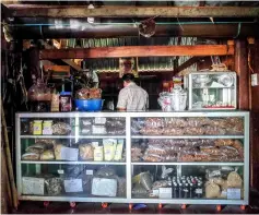  ??  ?? A shop at the traditiona­l home of the late Ama Kong, a legendary elephant tamer from the M’nong tribe, selling ivory and elephant hairs to visitors in Buon Don district, Dak Lak province. — AFP photo