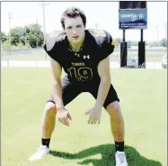  ??  ?? Prairie Grove Junior David Hall (5-9, 185) started at inside linebacker making a team-high 91 tackles while forcing two fumbles and knocking down one pass to earn AllConfere­nce honors for the 2019 season.