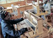  ?? | HENK KRUGER African News Agency ?? THE Alpaca Loom and Weaving Studio near Paarl. (ANA)