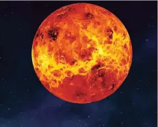  ?? EXCÉLSIOR ?? La NASA planea nuevas misiones para explorar Venus, uno de los planetas más calientes del Sistema Solar.