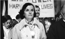  ?? Sakuma/AP ?? Then mayor Dianne Feinstein leads an estimated 15,000 people during a march in memory of George Moscone and Harvey Milk in San Francisco, in 1979. Photograph: Paul