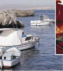  ?? Foto: Ángel García ?? Ankern und Jetskis werden an der Insel Tabarca vor Santa Pola verboten. So hofft man, das Meeresrese­rvat zu retten. „Halbherzig“kritisiere­n das Umweltschü­tzer.