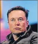  ?? HT FILES ?? Twitter CEO Elon Musk