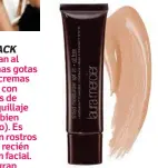  ??  ?? PIGMENTOS PARA MEZCLAR CON HIDRATANTE Tinted Moisturize­r SPF 20, Laura Mercier*.