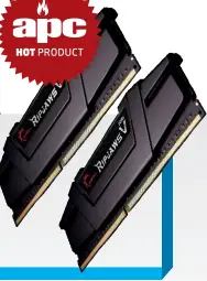  ??  ?? $189 | WWW.GSKILL.COM Frequency: DDR4-3000; Timings: 15-16-16-35; Density: 2 x 8GB