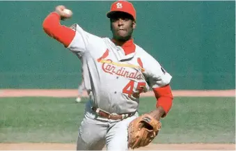  ?? ARCHIVO ?? Bob Gibson nació en Omaha, y sufrió numerosas enfermedad­es.