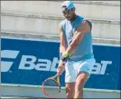  ?? RAFA NADAL ACADEMY ?? Rafa Nadal, entrenando