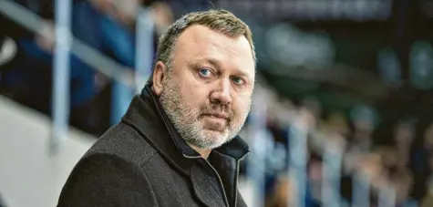  ?? Foto: Henning Bagger, Imago images ?? Zuletzt ein Jahr Pandemie‰Pause, davor Dänemark: Mark Pederson wird neuer Cheftraine­r der Augsburger Panther.