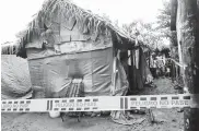  ?? CORTESÍA ?? Contra esta vivienda fue lanzada la granada.