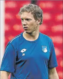  ?? FOTO: GETTY ?? Julian Nagelsmann, técnico del Hoffenheim