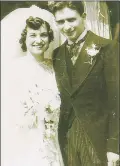  ??  ?? Ann and Greg Serratore were married on Sept. 17, 1950.